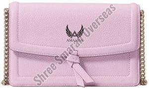 Soft Leather Ladies Clutch