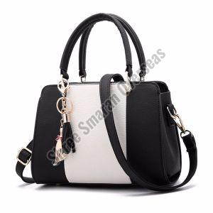 Textured Leather Shoulder Bag