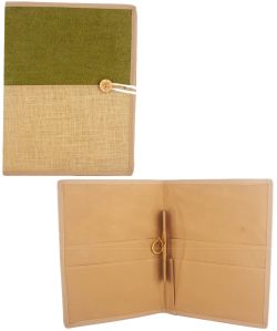 Jute File Folder