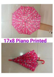 17x8 Inches Piano Print Umbrella