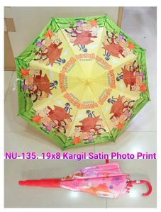 19x8 Inches Kargil Satin Photo Print Umbrella