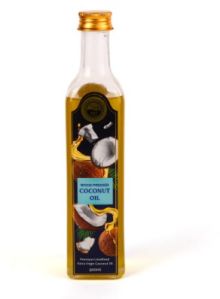 Coconut Oil Glass Bottle