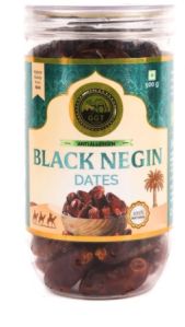 GGT Black Negin Dates (Khajoor) Jar