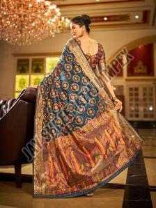 Ladies Party Wear Organza Polyester Saree