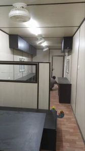 Mild Steel  Portable Office Container