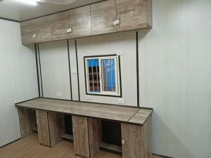 Mild Steel Color Coated Portable Cabin