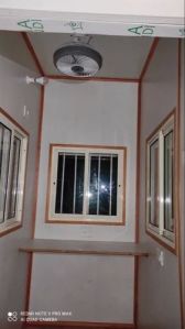 White Mild Steel Security Cabin