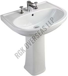 Ceramic Pedestal Wash Basin