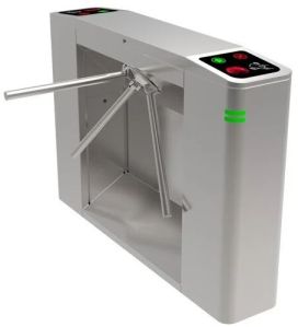 Gray Automatic Tripod Turnstile