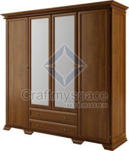 Hinged Wooden Wardrobe