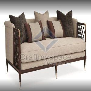 Traditional Wooden Sofa Set