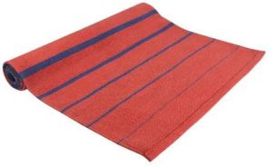 Cotton Red Yoga Mat