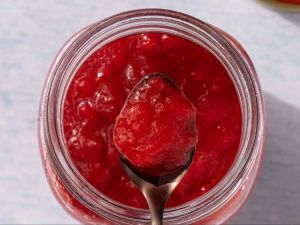 Red Organic Apple Jam