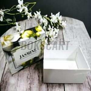 Gilded Arc White Packaging Box