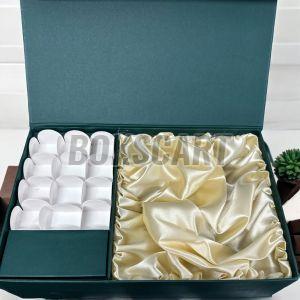 Chocolate Box OF Satin Fabric