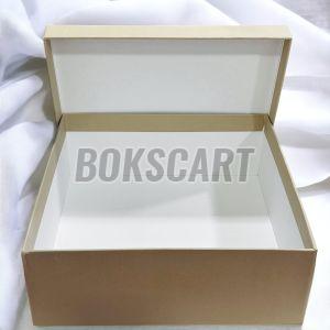 Lustrous Trove Beige Packaging Box
