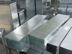 Rectangular GI Ducts, For Industrial, AC
