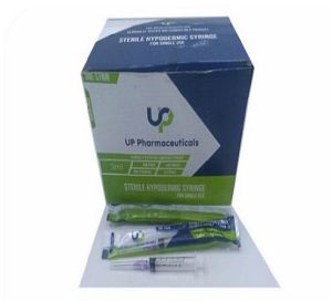 2 Ml UP Pharmaceuticals Hypodermic Syringe With Needle