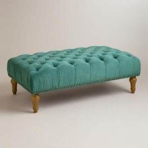Upholstered Fabric Bench