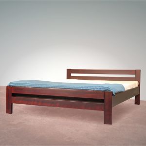 Old Eco Wooden Double Bed
