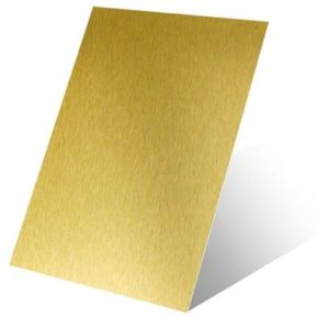Golden Stainless Steel Sheets