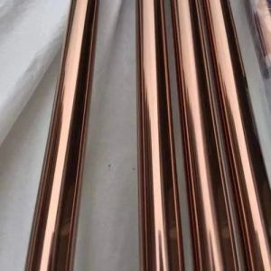 Rose Gold Stainless Steel Pipes