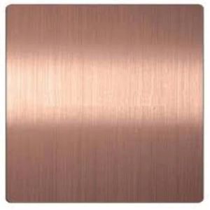 Rose Gold Stainless Steel Sheets