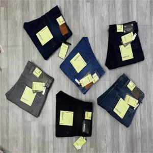 Black Letter Mens Slim Fit Jeans