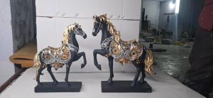 Decorative Polyresin Horse Showpiece