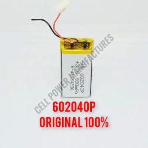 602040 600 mAh Original Lipo Polymer Battery