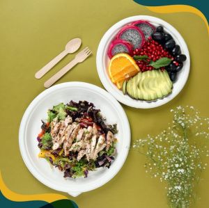 Bagasse Spoon & Fork Set