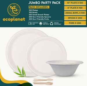 Bagasse Jumbo Combo Pack