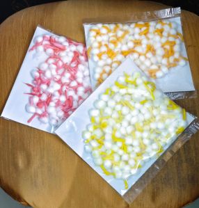 Multicolor Round Cotton Wicks