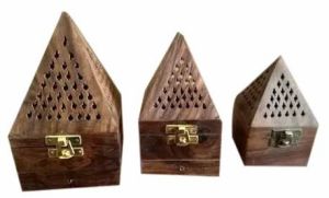 Conical Designer Wooden Box