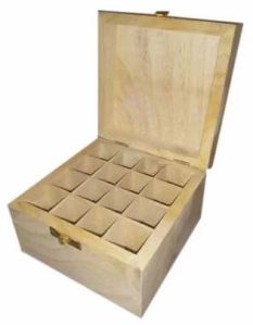 Plain Wood Chocolate Box