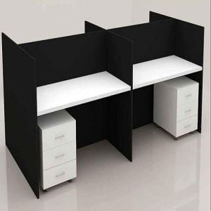 4 Seater Face to Face Office Workstation