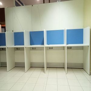 Single Sided Linear Office Workstation