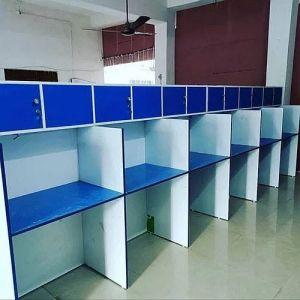 Wooden Self Study Library Furniture Table