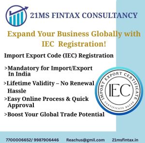 Import Export Code (IEC) Registration