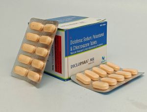 Diclofenac Sodium Paracetamol Chlorzoxazone Tablet