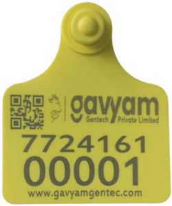 Digigai Qr Tag for Livestock (X100 Male & x100 Female)