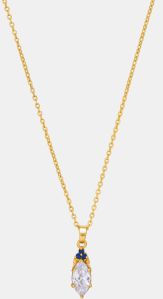 Ladies Celestial Beauty Gold Plated Pendant With Chain