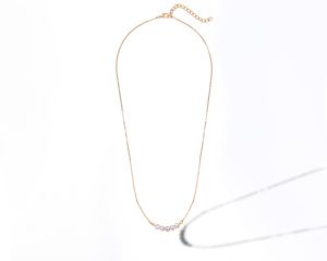 Ladies Designer Gemstone Gold Plated Pendant With Chain