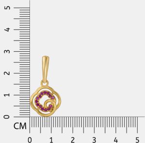 Ladies Fancy Gold Plated Pink Zircon Stone Earrings