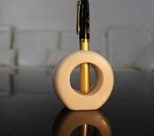Handcrafted Marble Pen Stand