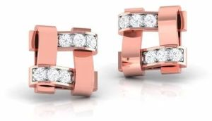 Designer Diamond Ear Studs