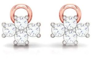 Fashionable Diamond Ear Studs