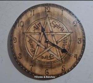 Wooden Wall Clock