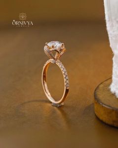 Round Excellent Cut Diamond Ring