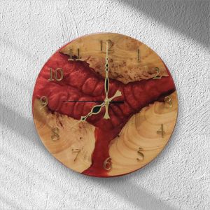 Epoxy Resin Wall Clock